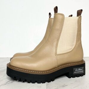 Sam Edelman Laguna Tan Leather Lug Sole Chelsea Boot 5M